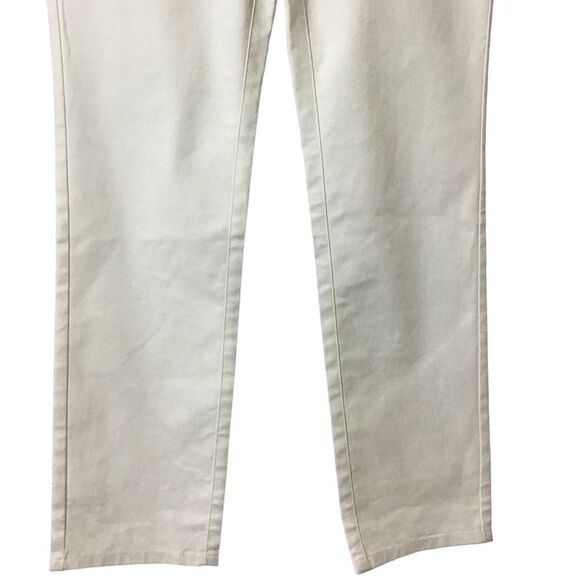 Lafayette 148 New York White Thompson Jeans Size 12 - Picture 6 of 14
